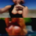 Sagging breast horny pleasure